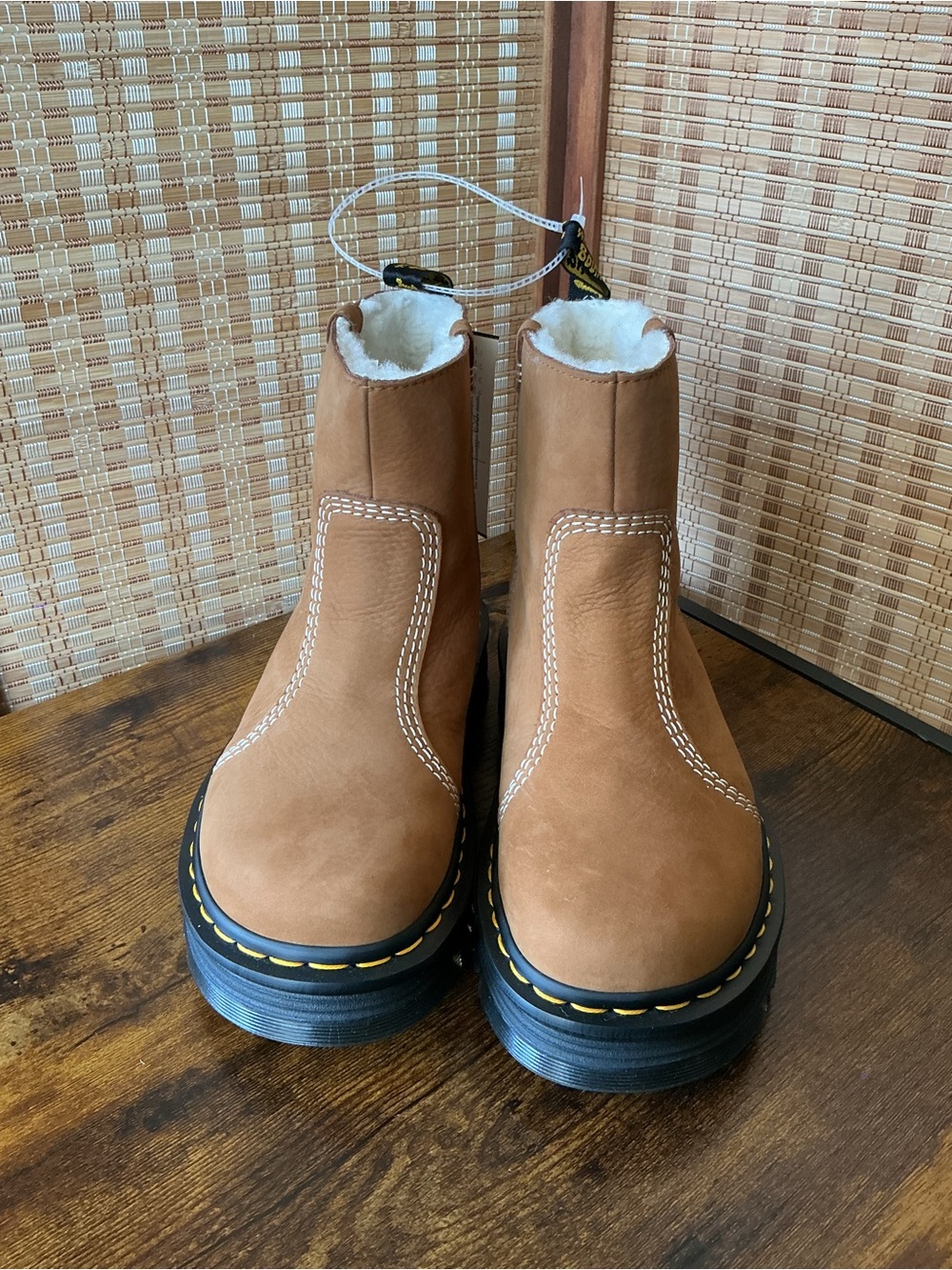Dr. Martens Zebzag Rigger Boots